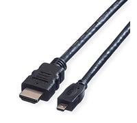 Value 11.99.5581 câble hdmi 2 m noir