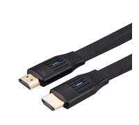 VALUE Câble HDMI 2.1 2m Noir - HDMI Type A Mâle/Mâle - 8K 60Hz - Support 3D & ARC - Contacts Or - Compatible résolutions jusqu'à 7680x4320
