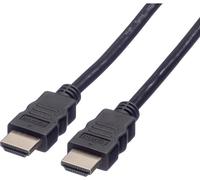 VALUE Câble 4K HDMI Ultra HD avec Ethernet, ST/ST, noir, 1,5 m