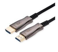 Value Câble HDMI 14.99.3485 8K UHD Fiche mâle HDMI-A 20 m Noir