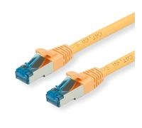 VALUE Câble patch Cat.6A (Class EA) S/FTP (PiMF), LSOH, jaune, 0,15 m