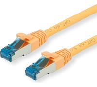 VALUE Cordon LAN Cat 6A | Component Level | Câble réseau S/FTP Ethernet avec connecteur RJ45 | jaune 2 m