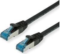 VALUE Câble patch Cat.6A (Class EA) S/FTP (PiMF), LSOH, noir, 0,15 m