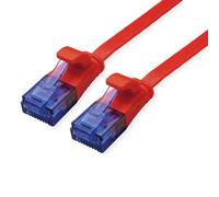 VALUE 21992022 - Câble patch Cat. 6A, UTP, extra plat, rouge, 2 m