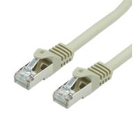 VALUE Câble Patch Cat.7 S/FTP 3m Gris - Connecteurs RJ-45 Mâle-Mâle, AWG26, 100 Ohm - Blindage PiMF (Paire par Feuille, Tresse
