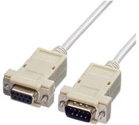 VALUE Câble RS232 9 pôles M/F, 3 m