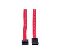 VALUE - Câble SATA - Serial ATA 150/300 - SATA (F) pour SATA (F) - 50 cm - connecteur à 90 ° - rouge
