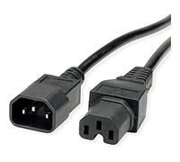 Value 19.99.1120 appareils IEC Câble de raccordement noir 0.50 m