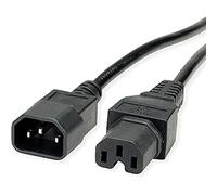 Value 19.99.1123 appareils IEC Câble de raccordement noir 3.00 m