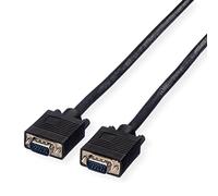 VALUE 11995256 - Câble de moniteur VGA, fiche VGA 15 broches, 6 m