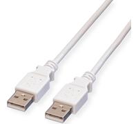 VALUE Câble USB 2.0, type A-A, blanc, 1,8 m