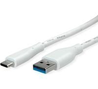 VALUE Câble USB 3.2 Gen 1, type A-C, ST/ST, blanc, 3 m