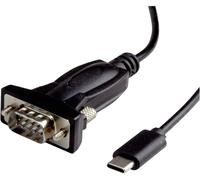 Value Câble USB-C Fiche mâle VGA 9 pôles, USB-C® mâle 1.80 m noir 12.99.1162