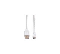 VALUE - Câble USB - Micro-USB de type B (M) pour USB (M) - USB 2.0 - 80 cm - blanc