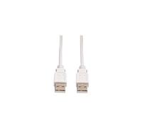 VALUE - Câble USB - USB (M) pour USB (M) - USB 2.0 - 80 cm - moulé - blanc