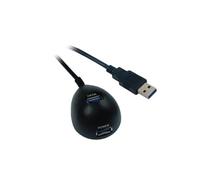 Value Câble USB USB 3.2 Gen1 (USB 3.0) USB-A mâle, USB-A femelle 1.50 m noir blindé 11.99.8999