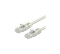 Value Cordon LAN Cat 6 Component Level Câble UTP RJ45 sans halogène moulé gris 1 m