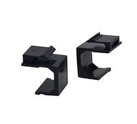 Value Cache pour Prise Keystone, 10 pièces/lot, Noir