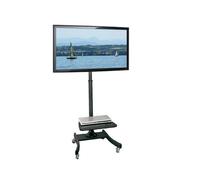 Value Carrello mobile per TV LCD nero capacità 50kg supporto televisore