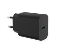 Value - Adaptateur secteur - 25 Watt - 3 A (24 pin USB-C) - noir - Europe