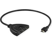 VALUE Commutateur HDMI 4K, 3 voies