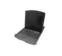 VALUE Commutateur KVM 19", 8 ports, 43 cm (17") TFT (4:3), VGA, USB, Tastaturlayout UK