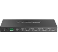 VALUE Commutateur matriciel HDMI 4K, 4 x 4, avec télécommande