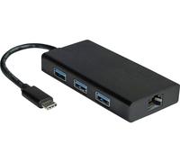 VALUE Convertisseur USB 3.2 Gen 1 type C - Gigabit Ethernet + Hub 3x USB 3.2 Gen 1 Type A