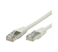VALUE Cordon Cat.5e FTP confectionné gris 1,0m