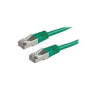 VALUE - Cordon de raccordement - RJ-45 (M) pour RJ-45 (M) - 1.5 m - SFTP, PiMF - CAT 6e - moulé, bloqué - vert