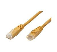 VALUE - Cordon de raccordement - RJ-45 (M) pour RJ-45 (M) - 1 m - UTP - CAT 6 - moulé, bloqué - jaune
