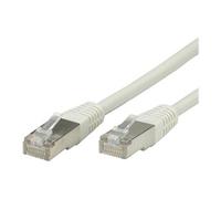 VALUE - Cordon de raccordement - RJ-45 (M) pour RJ-45 (M) - 10 m - FTP - CAT 5e - gris