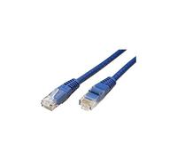 VALUE - Cordon de raccordement - RJ-45 (M) pour RJ-45 (M) - 10 m - UTP - CAT 6 - moulé - bleu