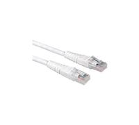 VALUE - Cordon de raccordement - RJ-45 (M) pour RJ-45 (M) - 10 m - UTP - CAT 6 - moulé, bloqué - blanc