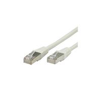 VALUE - Cordon de raccordement - RJ-45 (M) pour RJ-45 (M) - 15 m - FTP - CAT 5e - gris