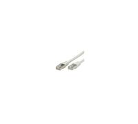 VALUE - Cordon de raccordement - RJ-45 (M) pour RJ-45 (M) - 2 m - FTP - CAT 5e - moulé - gris