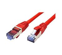 VALUE - Cordon de raccordement - RJ-45 (M) pour RJ-45 (M) - 2 m - SFTP, PiMF - CAT 6a - sans halogène, moulé, sans crochet, bloqué - rouge