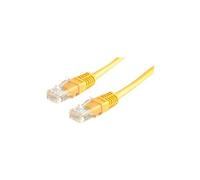 VALUE - Cordon de raccordement - RJ-45 (M) pour RJ-45 (M) - 2 m - UTP - CAT 6 - moulé, bloqué - jaune