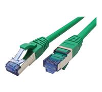 VALUE - Cordon de raccordement - RJ-45 (M) pour RJ-45 (M) - 20 m - SFTP, PiMF - CAT 6a - sans halogène, moulé, sans crochet, bloqué - vert