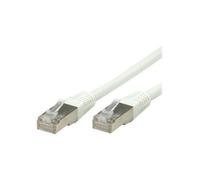 VALUE - Cordon de raccordement - RJ-45 (M) pour RJ-45 (M) - 3 m - SFTP - CAT 6 - moulé, bloqué - blanc