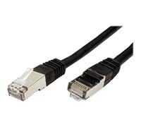 VALUE - Cordon de raccordement - RJ-45 (M) pour RJ-45 (M) - 3 m - SFTP, PiMF - CAT 6 - moulé, bloqué - noir