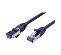 VALUE Cordon LAN Cat 6A | Component Level | Câble réseau S/FTP Ethernet avec connecteur RJ45 | bleu 3 m