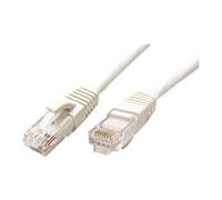 VALUE - Cordon de raccordement - RJ-45 (M) pour RJ-45 (M) - 3 m - UTP - CAT 6 - sans halogène, moulé, solide - blanc