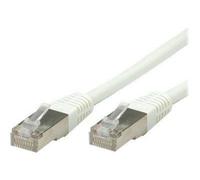 Cordon VALUE Cat.6 (Classe E) S/FTP (PiMF), blanc, 5 m