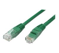 VALUE - Cordon de raccordement - RJ-45 (M) pour RJ-45 (M) - 50 cm - UTP - CAT 6 - moulé, bloqué - vert