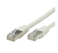 Value 21.99.0103 RJ45 Câble réseau, câble patch CAT 5e F/UTP 3.00 m gris
