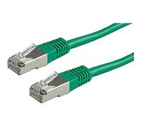 VALUE Cordon LAN Cat 6 Cable réseau S-FTP Ethernet avec connecteur RJ45 vert 0,5 m