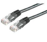 Value Cordon LAN Cat 6 | Câble réseau UTP Ethernet avec connecteur RJ45 | noir 1,5 m