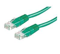 VALUE Cordon LAN Cat 6 | Câble réseau UTP Ethernet avec connecteur RJ45 | vert 10 m