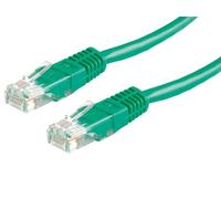 Value Câble Ethernet RJ45 mâle–mâle Cat 6 UTP 2 m moulé, bloqué vert